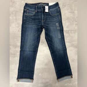 NWT American Eagle Next Level Stretch X Artist Crop Jeans
